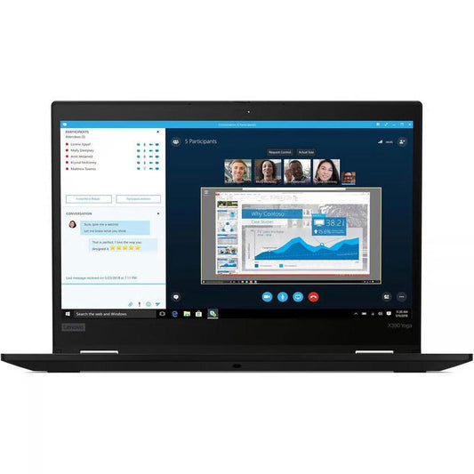 Lenovo Thinkpad X380 Yoga Renewed Business 2in1 Laptop.